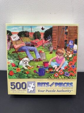 Grandad's Garden Mud Pies Bits & Pieces jigsaw puzzle 500 pieces  SALE🔴3/$25🔴